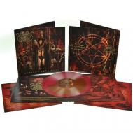 DEATH YELL Descent Into Hell LP (RED / BRONZE MARBLED) [VINYL 12"]